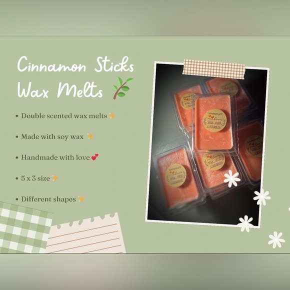 Cinnamon Sticks Wax Melts - Picture 1 of 5